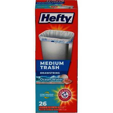 26CT 8GAL DS TRASH BAG