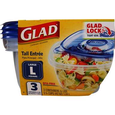 3CT 42OZ LRGSQ CONTAINER