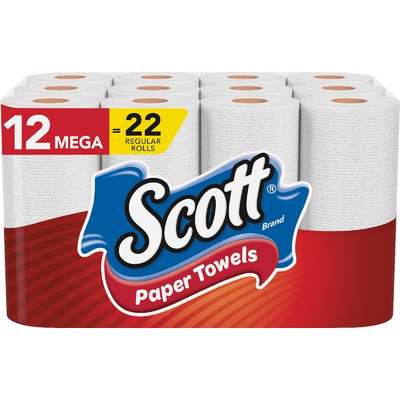 12ROLL MEGA PAPER TOWEL