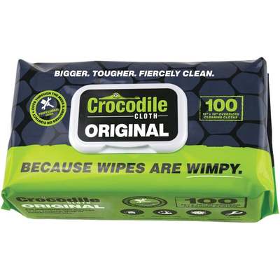 100CT  CROCODILE ORIG CLEAN WIPE