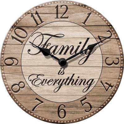 11'' FAMILY WALL CLOCK