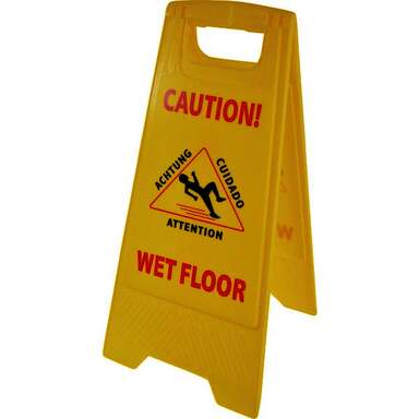WET FLOOR SIGN