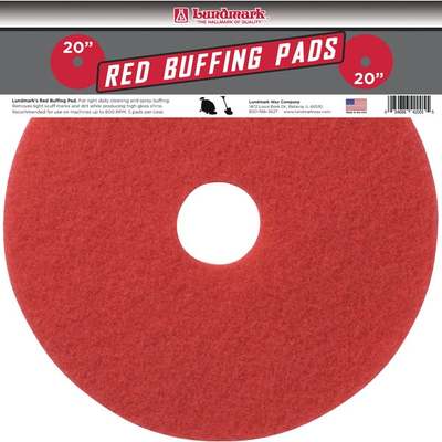 *20" RED SCRUB PAD