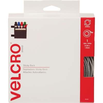 VELCRO WHITE 3/4" X 15' ROLL