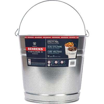 12QT GALV PAIL