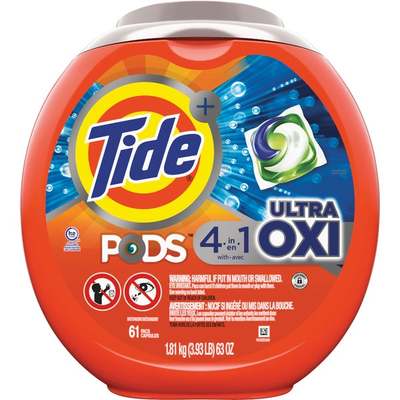 61CT OXI POD DETERGENT