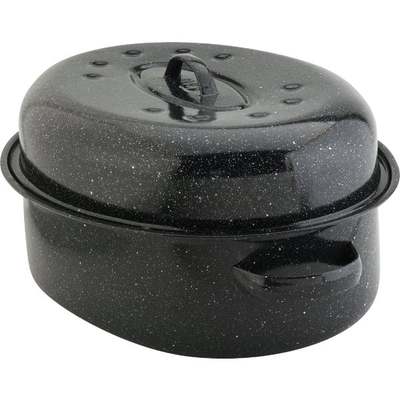18" COVERED OVAL ROASTER 15#
