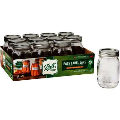1PT-16OZ SMOOTH JAR (12)