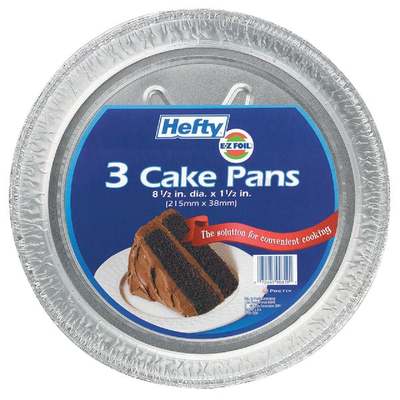 ROUND CAKE/PIE PAN, 3PK