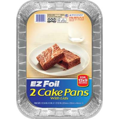 13 X 9 X 2 - CAKE PAN/CVR (2PK)