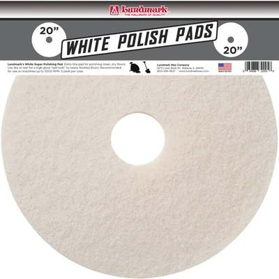 20" WHITE BUFFER PAD