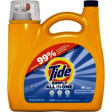107oz Tide Simply Clean & Fresh