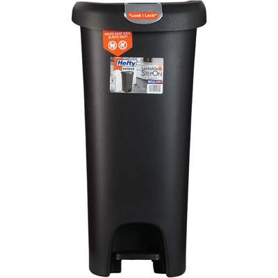 12 GAL BLK WASTEBASKET