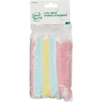 5PC SCRUBBER SPONGE