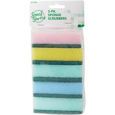 5pc Scrubber Sponge