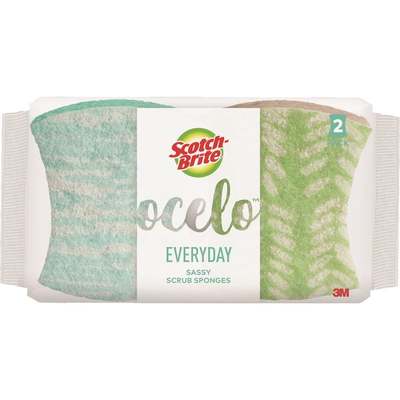 O-CEL-O SCRUB 2PK SPONGE