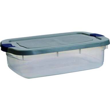 31QT CLR STORAGE BIN