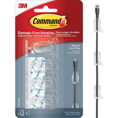 COMMAND MED CORD CLIP