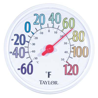 COLOR DIAL THERMOMETER