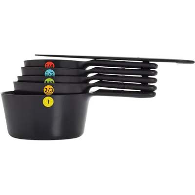 MEASURING CUPS BLK