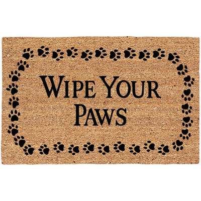 18" X 30" Wipe Your Paws