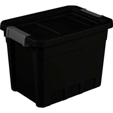 7.5GAL BLK STACKER BOX