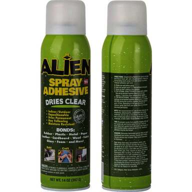 14oz CLR SPRAY ADHESIVE