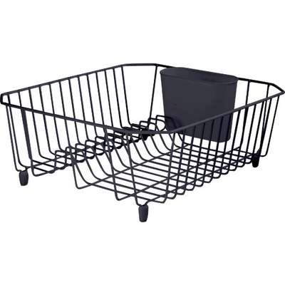 Rubbermaid SM Black Dish Drain