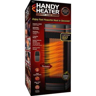 HEATER TOWER CERAMIC COPPER