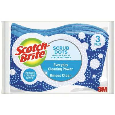 3PK NS SCRUB SPONGE