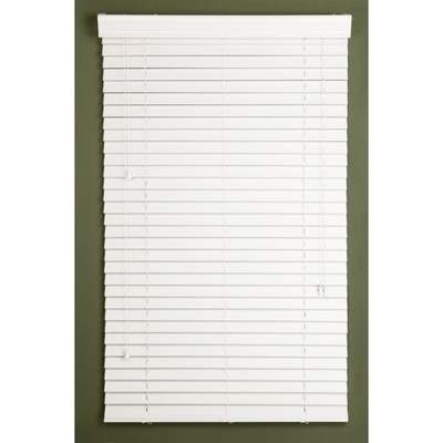 *BLIND FAUX WHITE 23X64*****