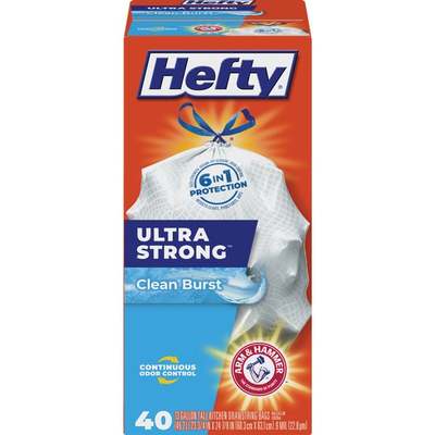 HEFTY - ULT STRONG 40CT 13 GAL