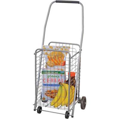 4-WHL SLVR UTILITY CART