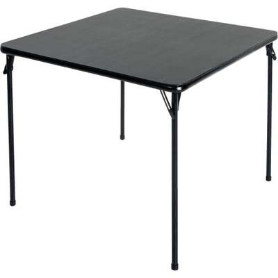 TABLE FOLDING SQ.34" BLACK
