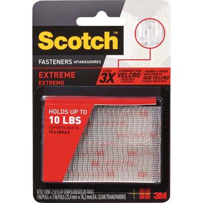 FASTENERS EXTREME 1X3" CLEAR