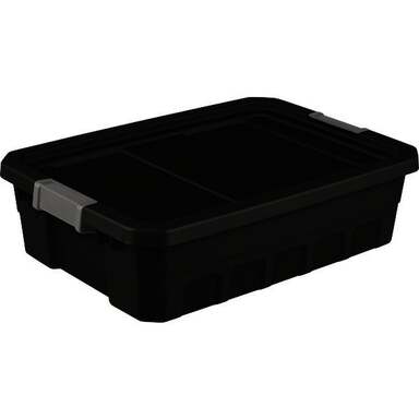 10GAL BLK STACKER BOX