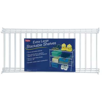 *3 LRG STACKABLE SHELVES********