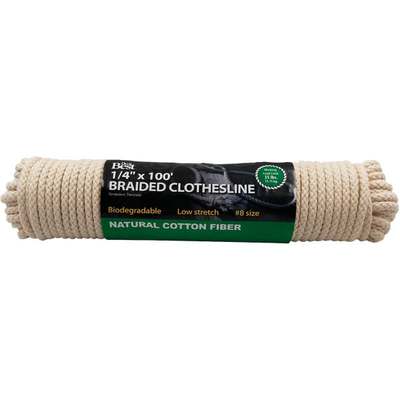 1/4" COTTON CLOTHESLINE