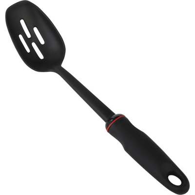 SPOON SLOTTED BLACK NYLON SAN