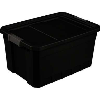19GAL BLK STACKER BOX