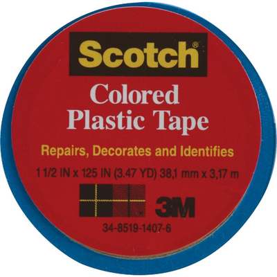 SCOTCH 1-1/2"BLU PL TAPE