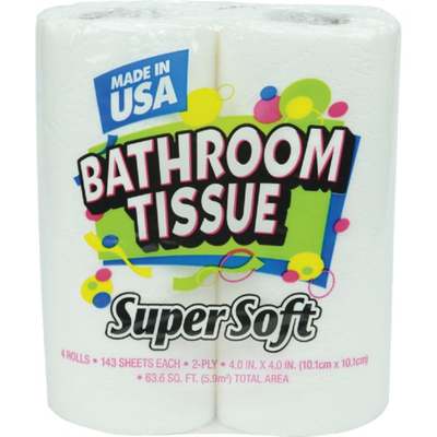4PK SFT SLK TOILT TISSUE