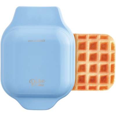 BLUE MINI WAFFLE MAKER