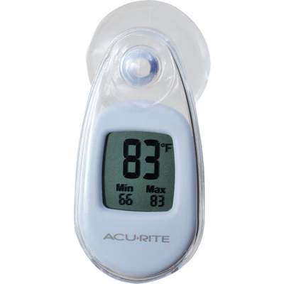 THERMOMETER WHITE SUCTION CUP