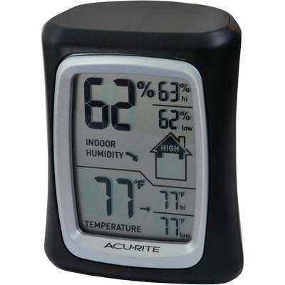 Acurite Fahrenheit & Celsius Digital 32 to 122 F, 0 to 50 C Hygrometer &