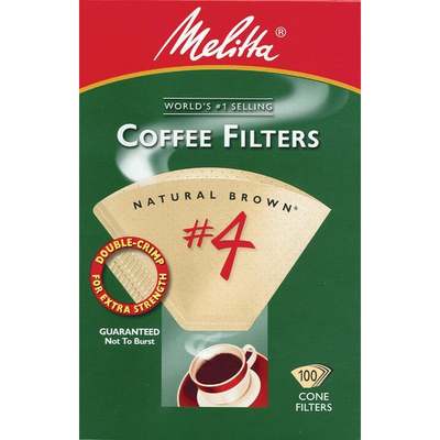 BROWN #4 COFFEE FILTER