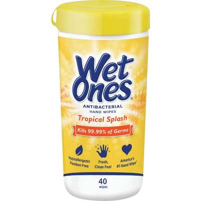 40CT CANISTER WET ONES