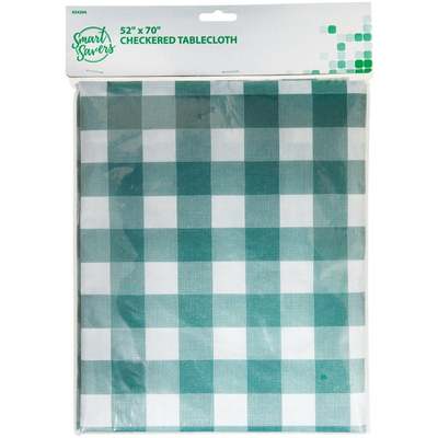 52X70 CHECKER TABLECLOTH