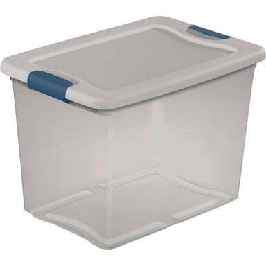 25QT WHT LATCH BOX