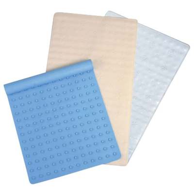 BATH MAT WHT 15.5X27.5"